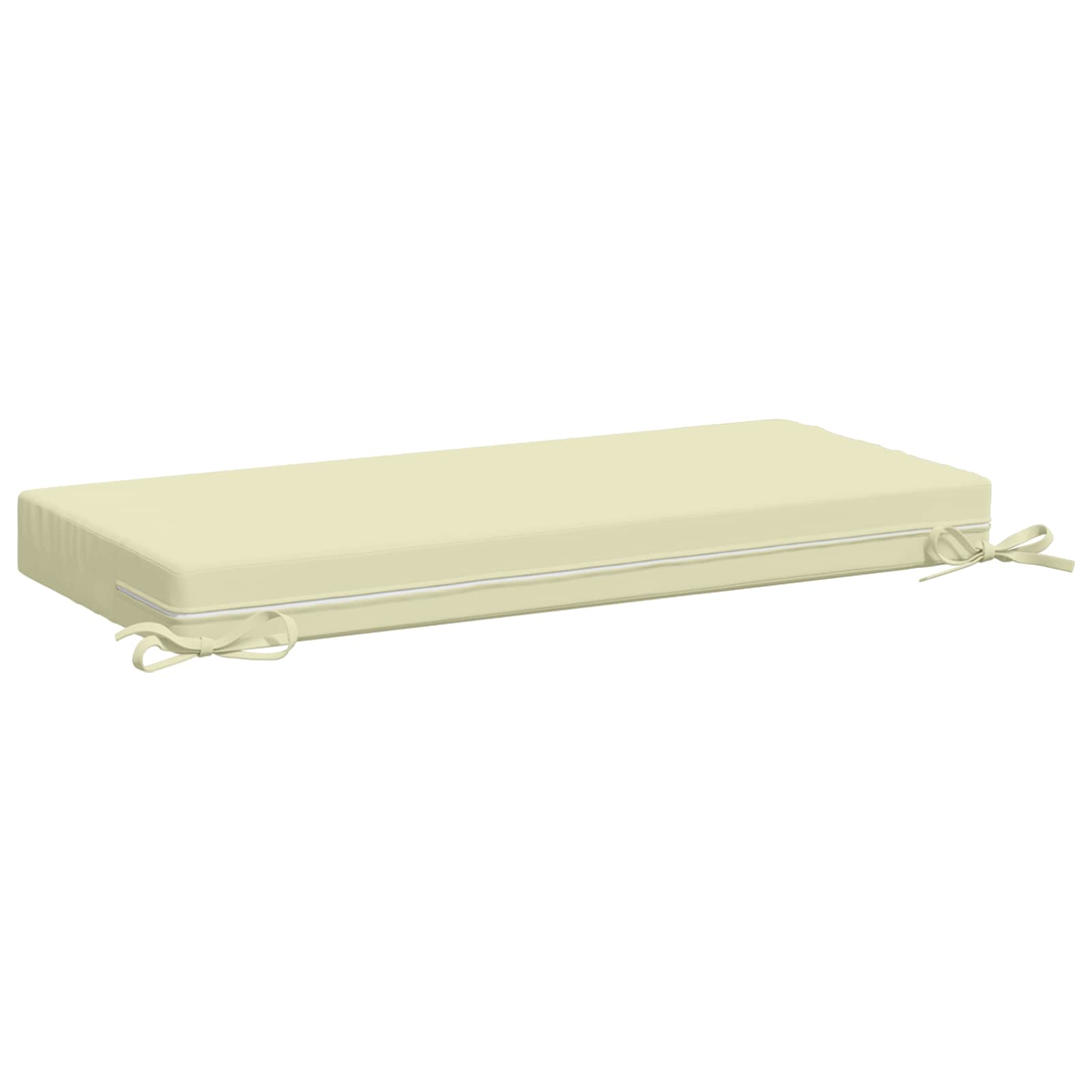 Μαξιλάρι πάγκου SOEST 100% Πολυεστέρας Κρεμ 80 x 40 x 8 cm