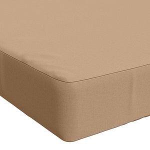 Μαξιλάρι πάγκου SOEST 100% Πολυεστέρας Άμμος 100 x 40 x 8 εκ - Pakobazaar