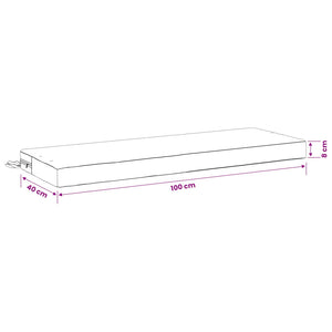 Μαξιλάρι πάγκου SOEST 100% Πολυεστέρας Κρεμ 100 x 40 x 8 εκ - Pakobazaar
