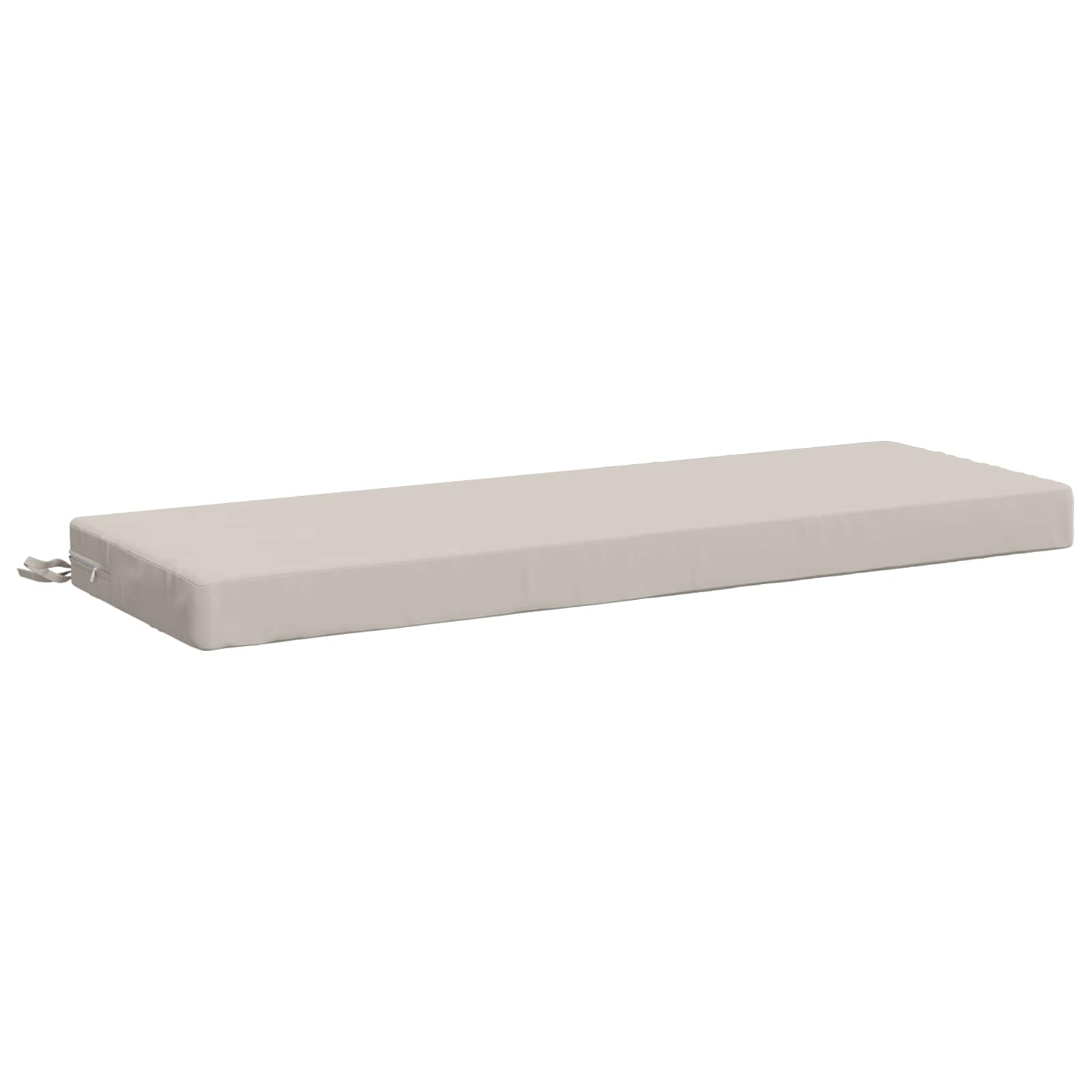 Μαξιλάρι πάγκου SOEST 100% Πολυεστέρας Λευκό 110 x 40 x 8 εκ