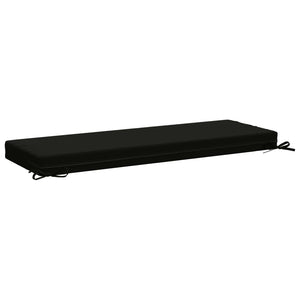 Μαξιλάρι πάγκου SOEST 100% Πολυεστέρας Μαύρο 110 x 40 x 8 εκ