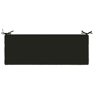 Μαξιλάρι πάγκου SOEST 100% Πολυεστέρας Μαύρο 110 x 40 x 8 εκ