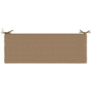 Μαξιλάρι πάγκου SOEST 100% Πολυεστέρας Taupe 110 x 40 x 8 εκ