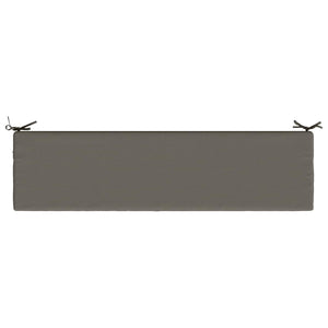 Μαξιλάρι πάγκου SOEST 100% Πολυεστέρας Γκρι 140 x 40 x 8 εκ.