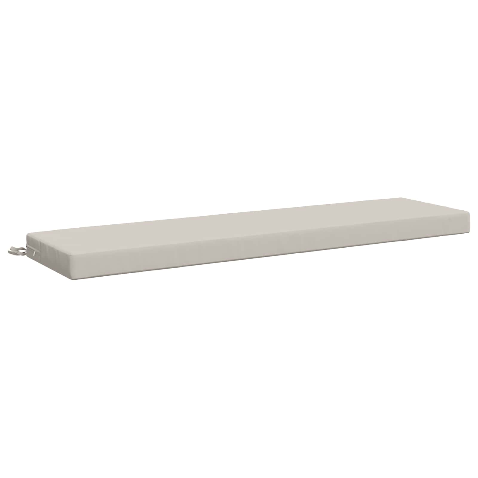 Μαξιλάρι πάγκου SOEST 100% Πολυεστέρας Λευκό 150 x 40 x 8 εκ. - Pakobazaar