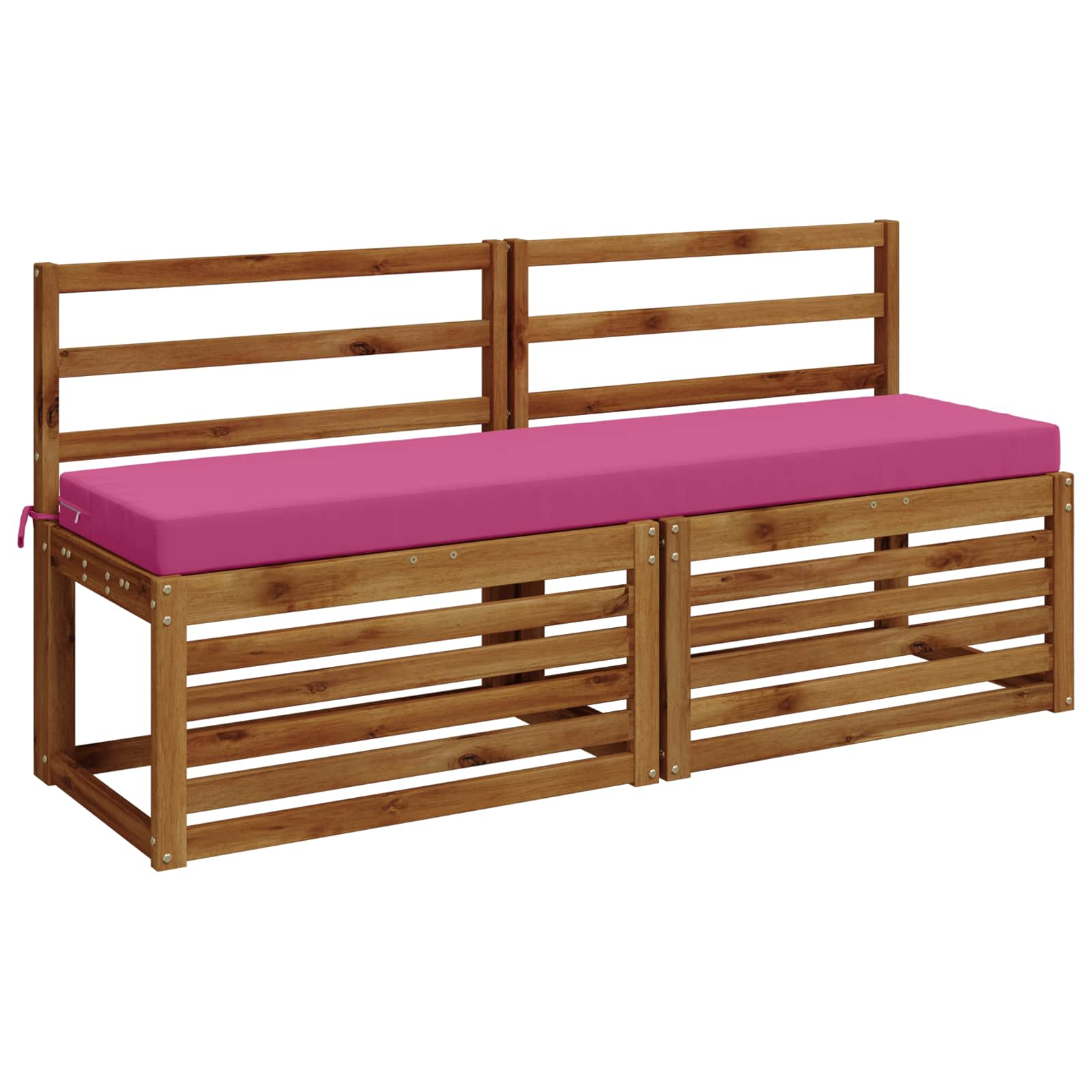 Μαξιλάρι πάγκου SOEST 100% Πολυεστέρας Ροζ 150 x 40 x 8 εκ. - Pakobazaar
