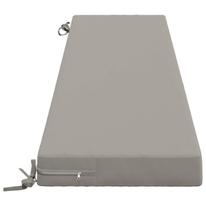 Μαξιλάρια Πάγκου 2 Τεμαχίων SOEST 2 τμχ. 100% Πολυεστέρας Γκρι