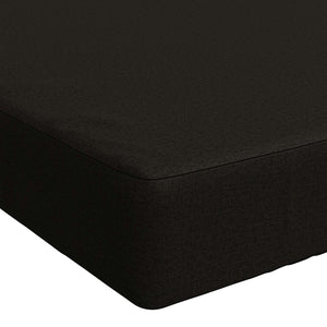 Μαξιλάρι πάγκου SOEST 100% Πολυεστέρας Μαύρο 180 x 40 x 8 εκ.