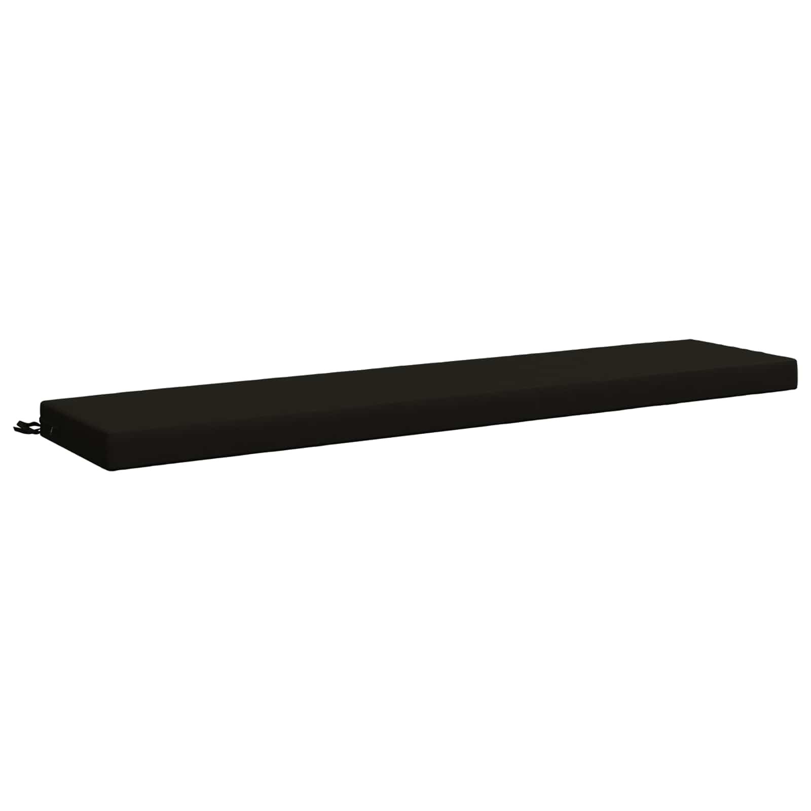 Μαξιλάρι πάγκου SOEST 100% Πολυεστέρας Μαύρο 180 x 40 x 8 εκ.
