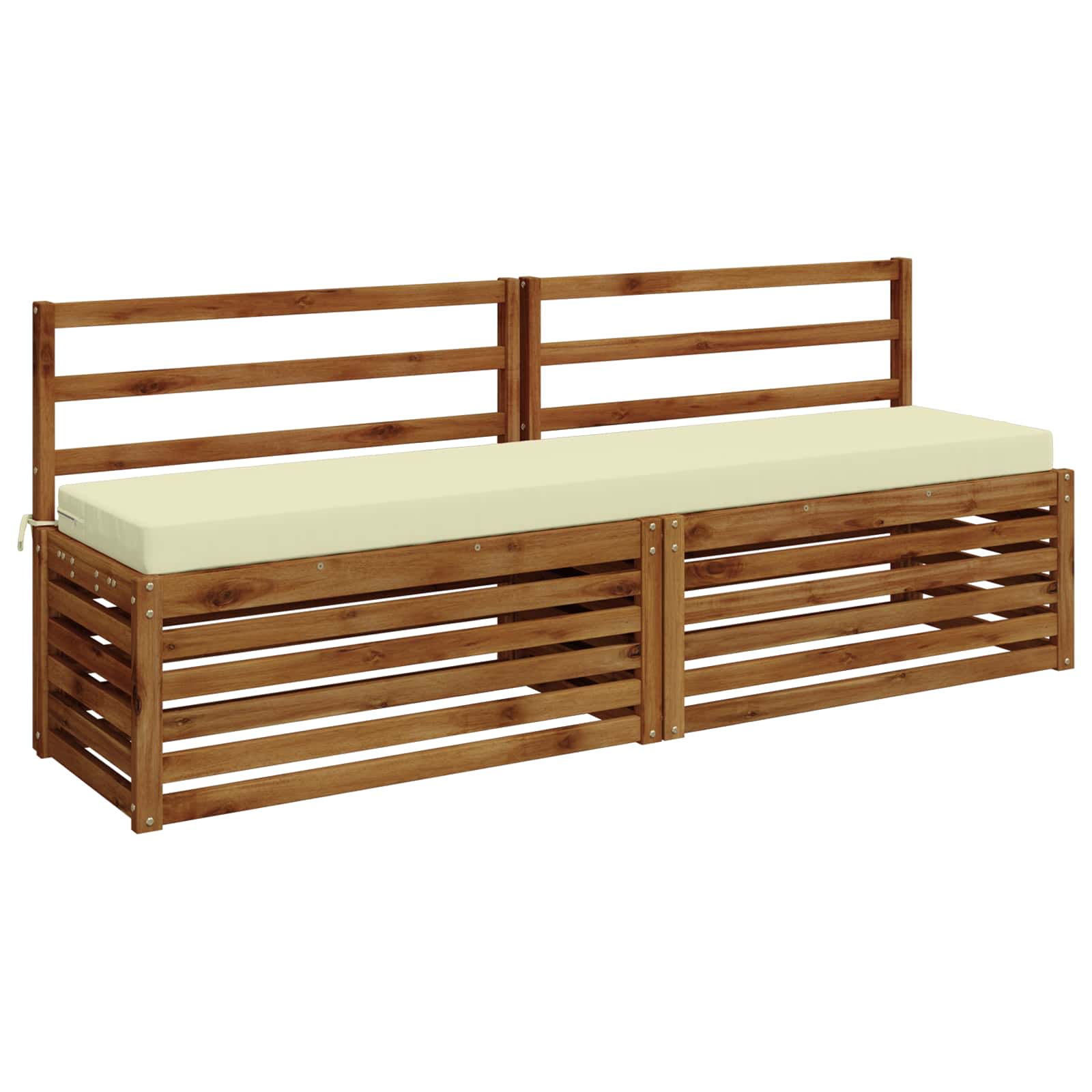 Μαξιλάρι πάγκου SOEST 100% Πολυεστέρας Κρεμ 180 x 40 x 8 εκ.
