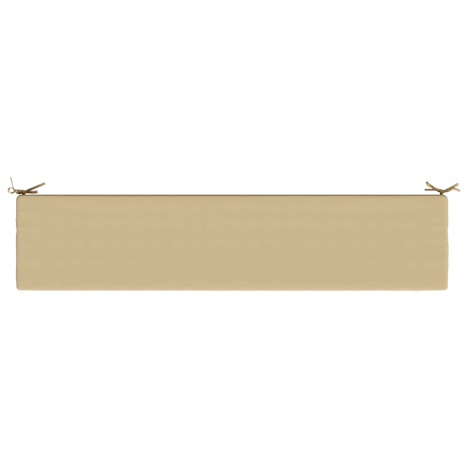 Μαξιλάρι πάγκου SOEST 100% Πολυεστέρας Μπεζ 200 x 40 x 8 εκ. - Pakobazaar