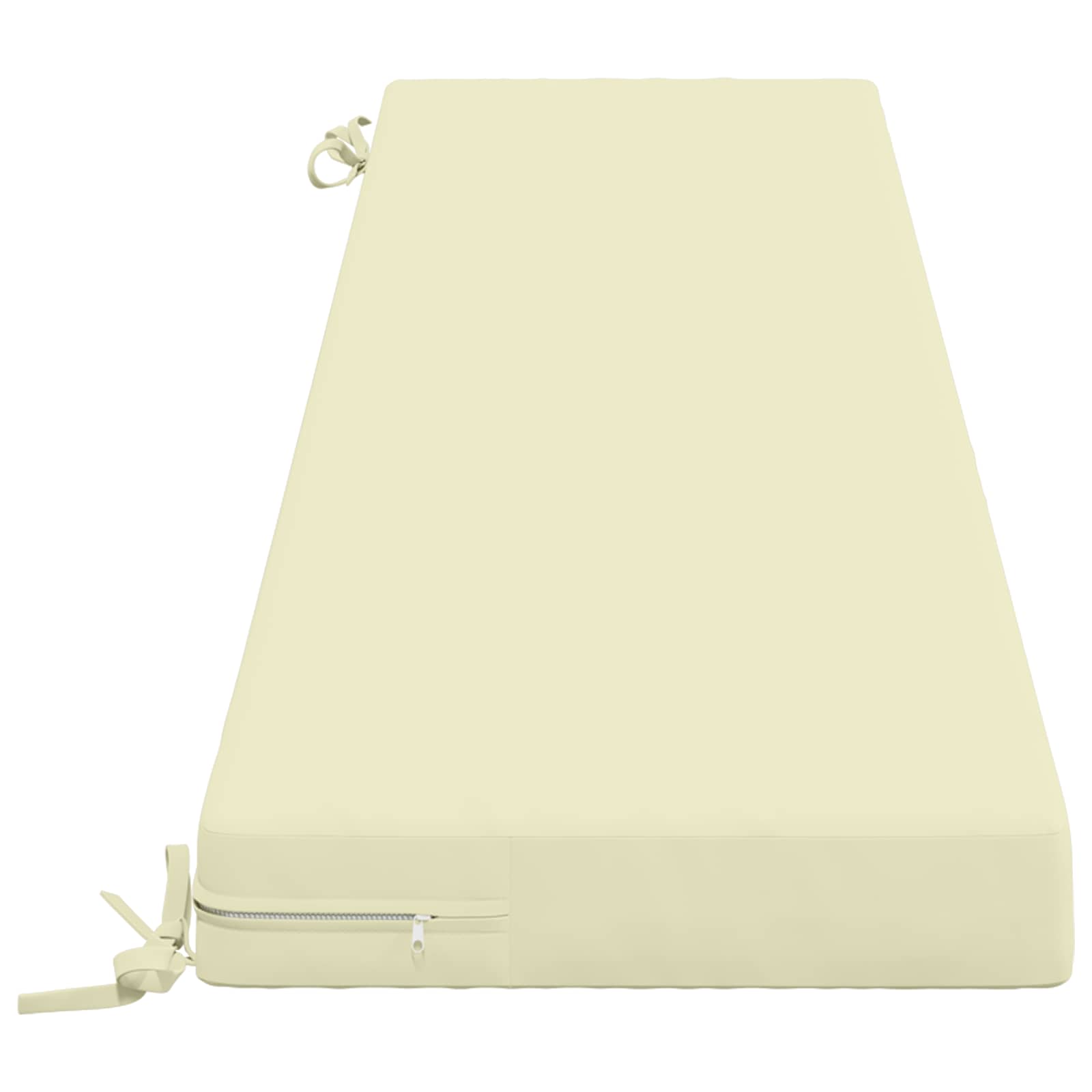 Μαξιλάρι πάγκου SOEST 100% Πολυεστέρας Κρεμ 200 x 40 x 8 εκ.