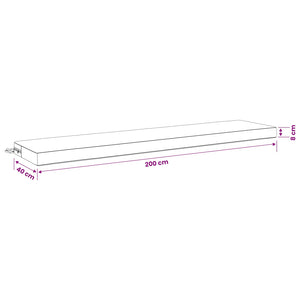 Μαξιλάρια Πάγκου 2 Τεμαχίων SOEST 2 τμχ. 100% Πολυεστέρας