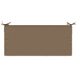 Μαξιλάρι πάγκου SOEST 100% Πολυεστέρας Taupe 110 x 50 x 8 εκ - Pakobazaar