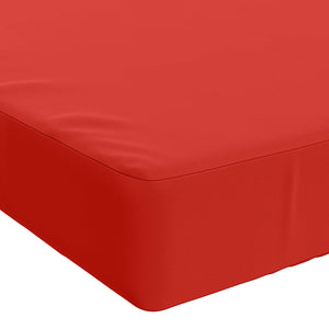 Μαξιλάρι πάγκου SOEST 100% Πολυεστέρας Κόκκινο 110 x 50 x 8 εκ