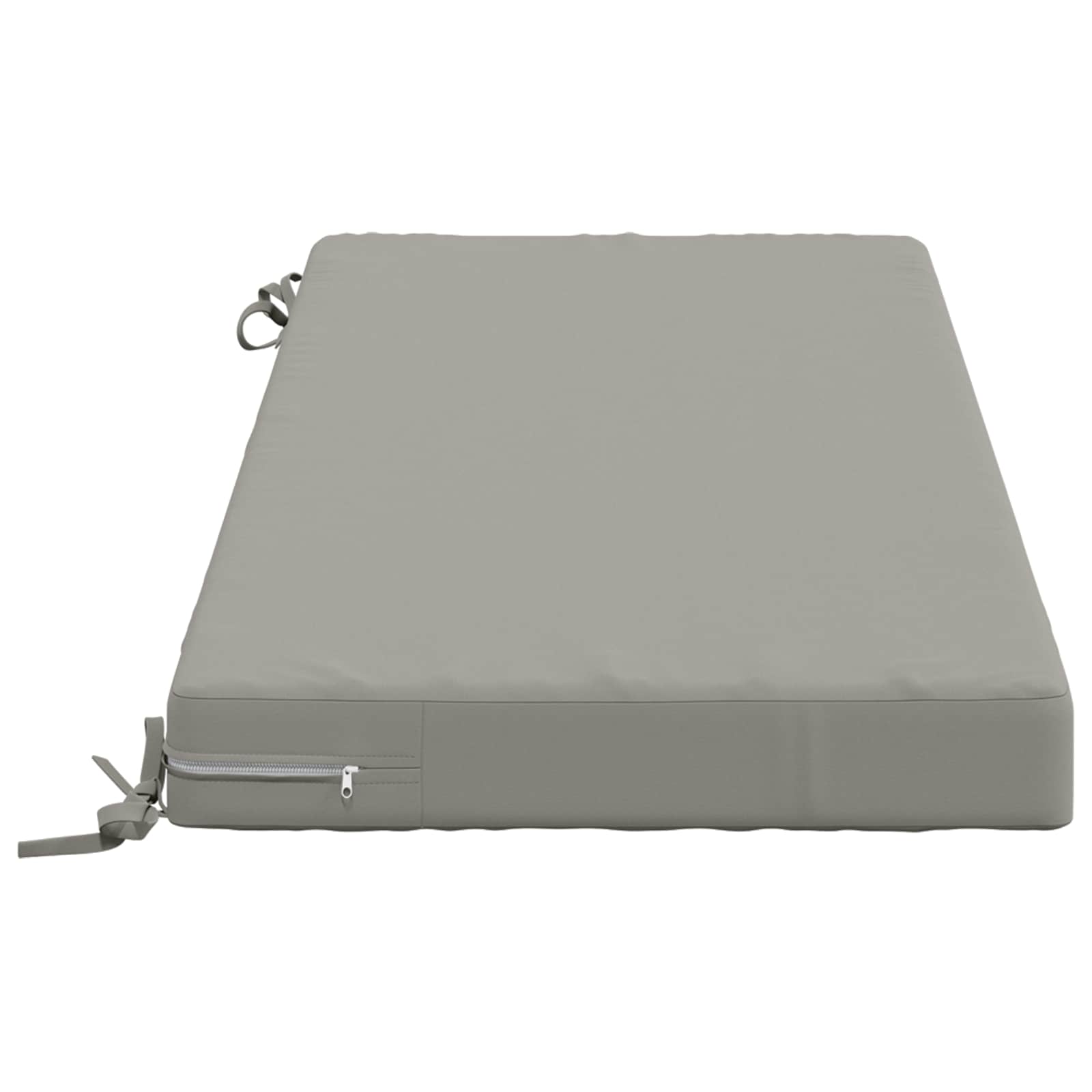 Μαξιλάρι πάγκου SOEST 100% Πολυεστέρας Γκρι 120 x 50 x 8 εκ.