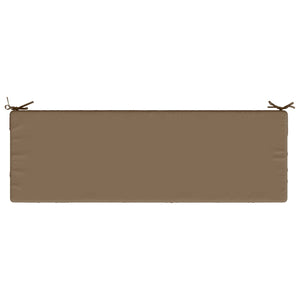 Μαξιλάρι πάγκου SOEST 100% Πολυεστέρας Taupe 140 x 50 x 8 εκ - Pakobazaar