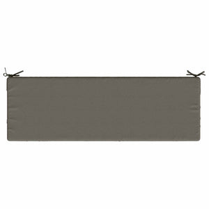 Μαξιλάρι πάγκου SOEST 100% Πολυεστέρας Γκρι 140 x 50 x 8 εκ