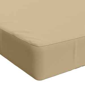 Μαξιλάρι πάγκου SOEST 100% Πολυεστέρας Μπεζ 140 x 50 x 8 εκ