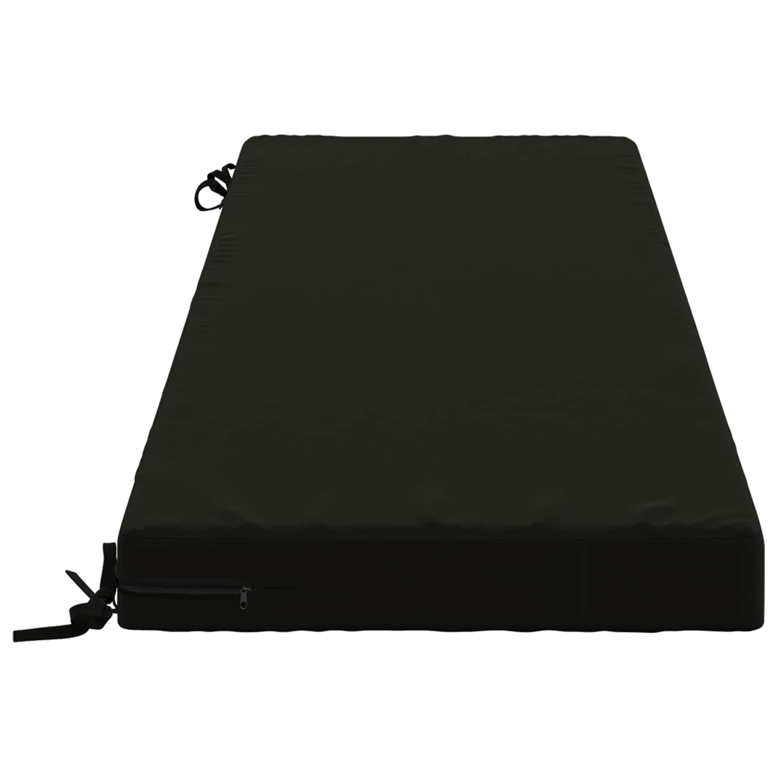 Μαξιλάρι πάγκου SOEST 100% Πολυεστέρας Μαύρο 140 x 50 x 8 εκ - Pakobazaar