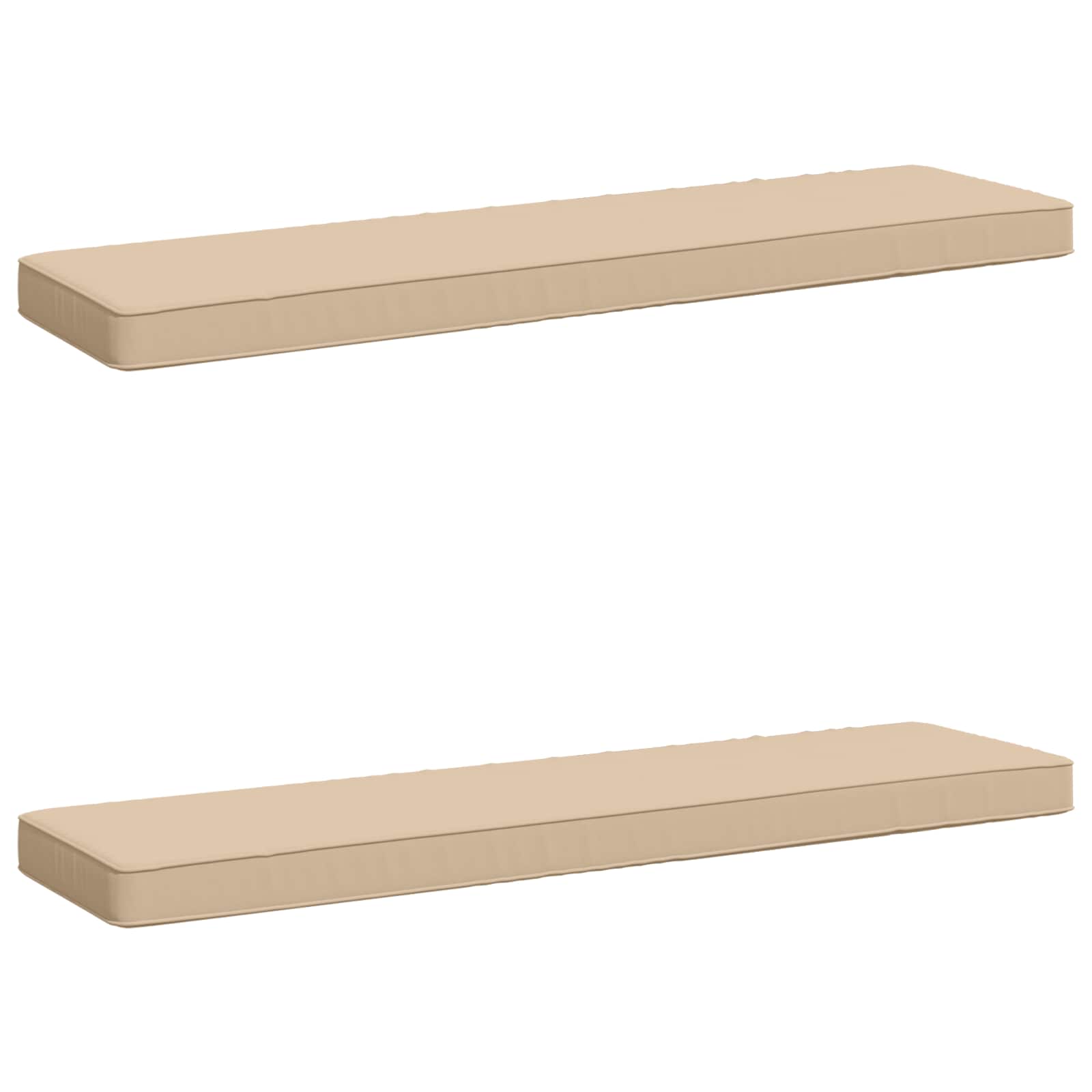 Μαξιλάρια Πάγκου 2 Τεμαχίων VUGHT 2 pcs 100% Πολυεστέρας Κρεμ