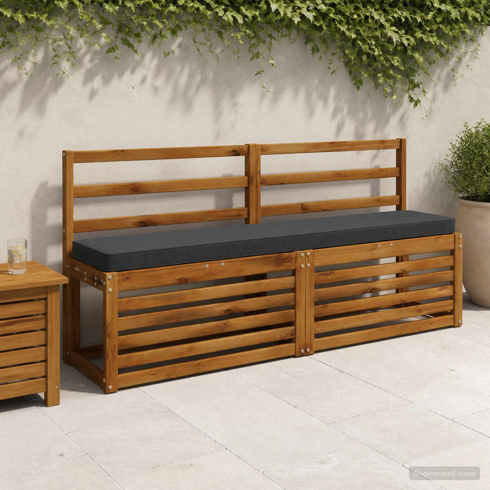 Μαξιλάρια Πάγκου 2 Τεμαχίων VUGHT 2 pcs 100% Πολυεστέρας
