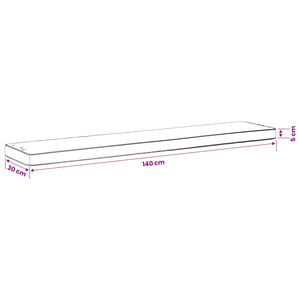 Μαξιλάρι Πάγκου 1 Τεμαχίου VUGHT 100% Πολυεστέρας Τιρκουάζ