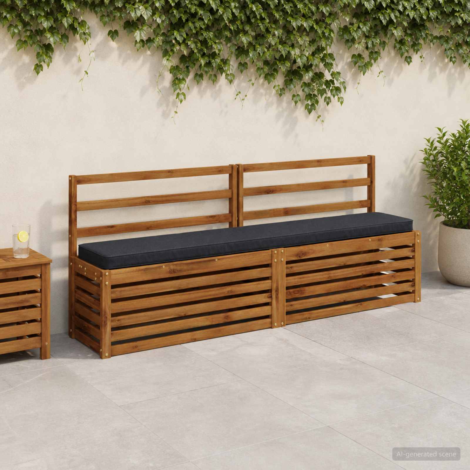 Μαξιλάρια Πάγκου 2 Τεμαχίων VUGHT 2 pcs 100% Πολυεστέρας