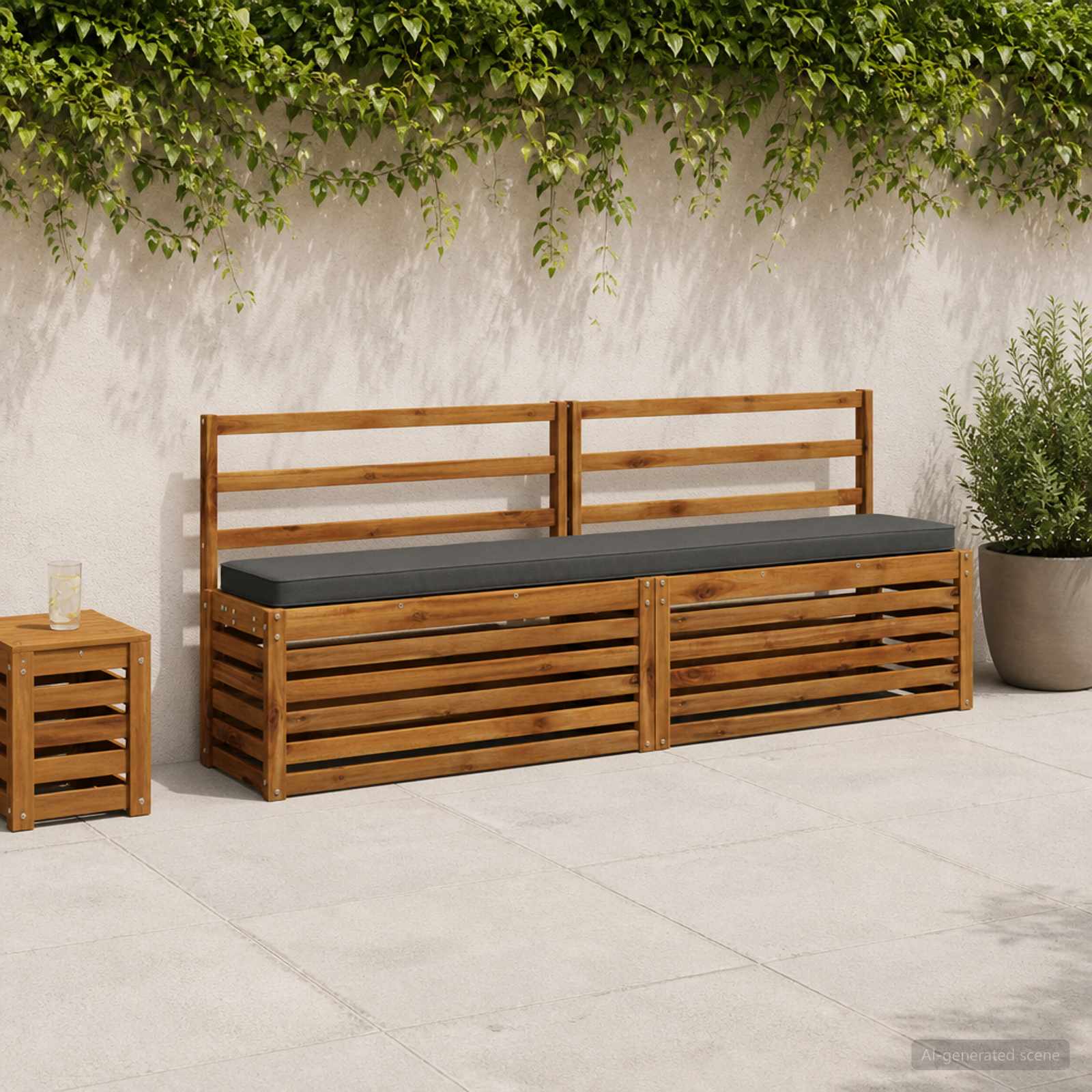 Μαξιλάρια Πάγκου 2 Τεμαχίων VUGHT 2 pcs 100% Πολυεστέρας - Pakobazaar