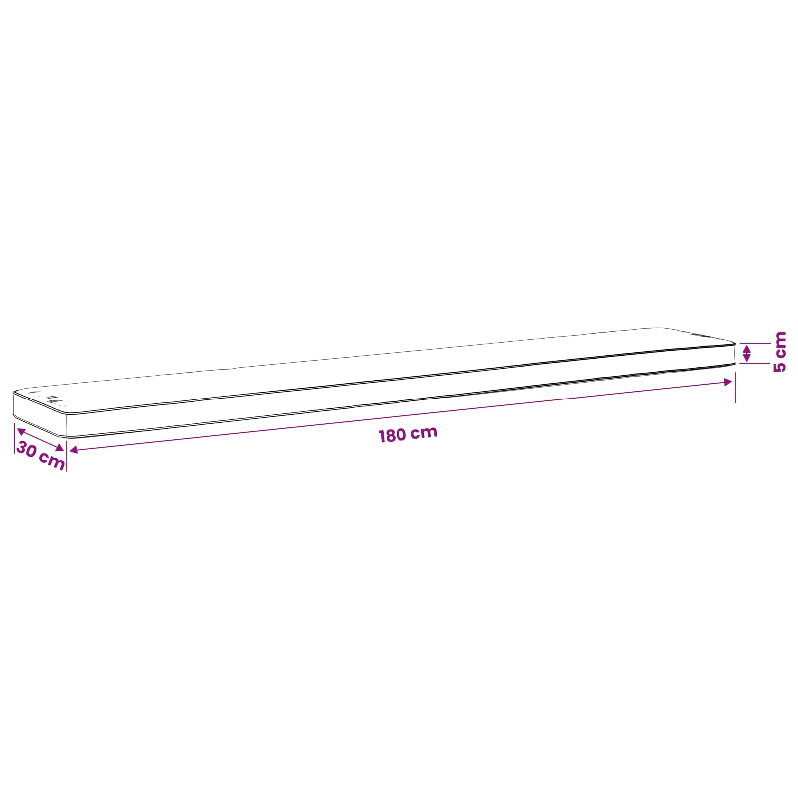 Μαξιλάρι Πάγκου 1 Τεμαχίου VUGHT 100% Πολυεστέρας Σχέδιο Φύλλων - Pakobazaar