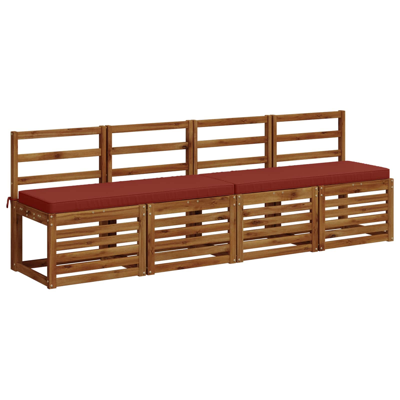 Μαξιλάρι Πάγκου 1 Τεμαχίου VUGHT 100% Πολυεστέρας Κόκκινο - Pakobazaar
