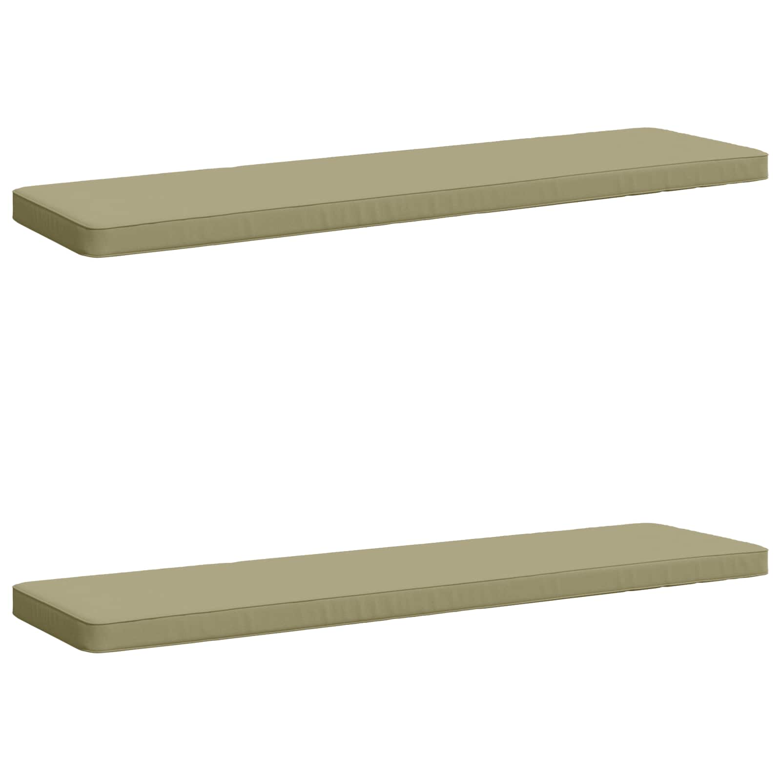 Μαξιλάρια Πάγκου 2 Τεμαχίων VUGHT 2 τμχ. 100% Πολυεστέρας