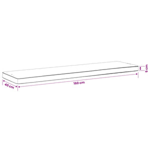 Μαξιλάρι Πάγκου 1 Τεμαχίου VUGHT 100% Πολυεστέρας Κρεμ - Pakobazaar