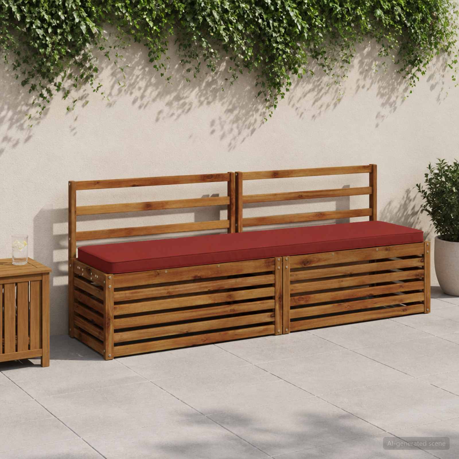 Μαξιλάρια Πάγκου 2 Τεμαχίων VUGHT 2 τμχ. 100% Πολυεστέρας