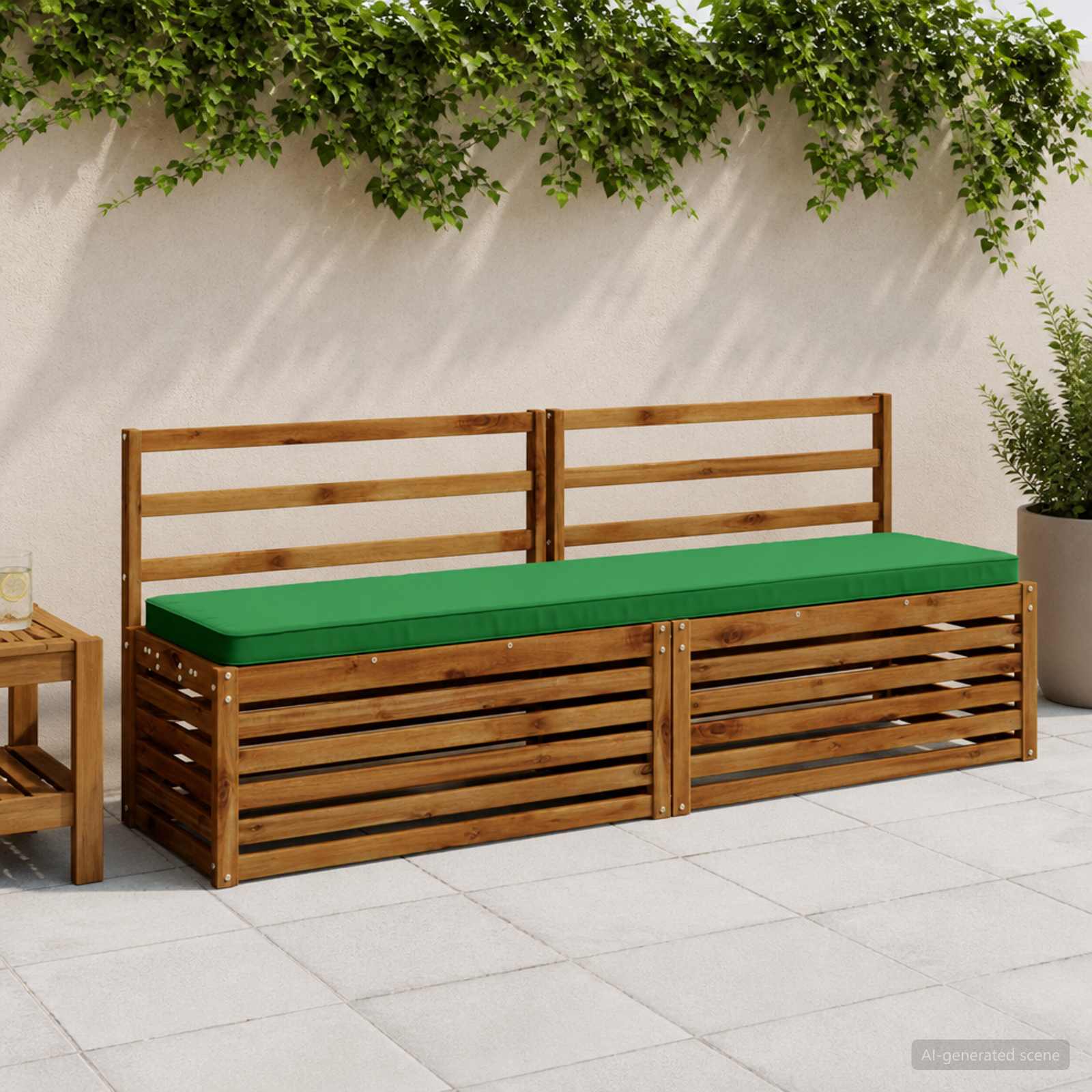 Μαξιλάρι Πάγκου 1 Τεμαχίου VUGHT 100% Πολυεστέρας Πράσινο - Pakobazaar