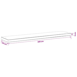 Μαξιλάρι Πάγκου 1 Τεμαχίου VUGHT 100% Πολυεστέρας Σχέδιο Φύλλων