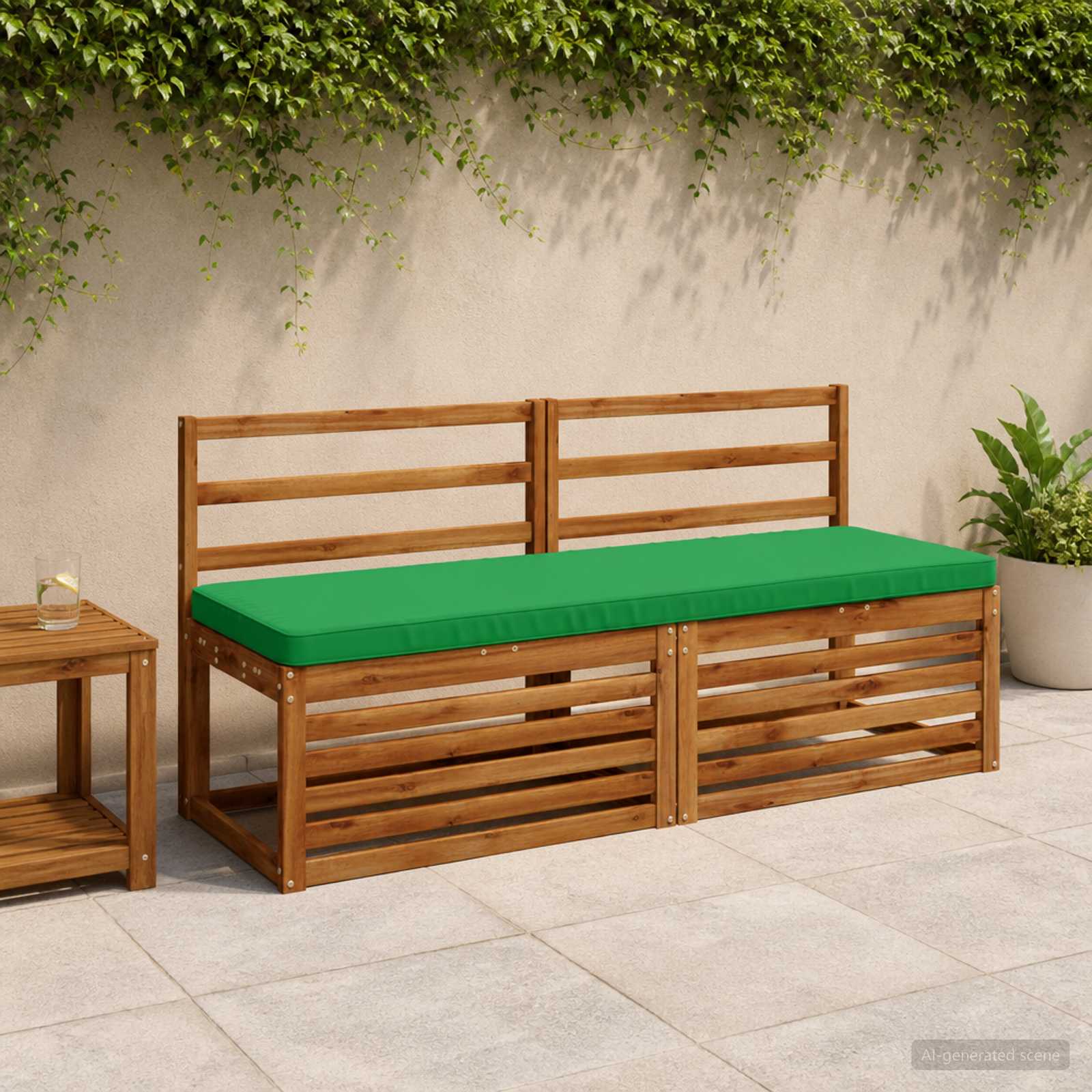 Μαξιλάρι Πάγκου 1 Τεμαχίου VUGHT 100% Πολυεστέρας Πράσινο - Pakobazaar