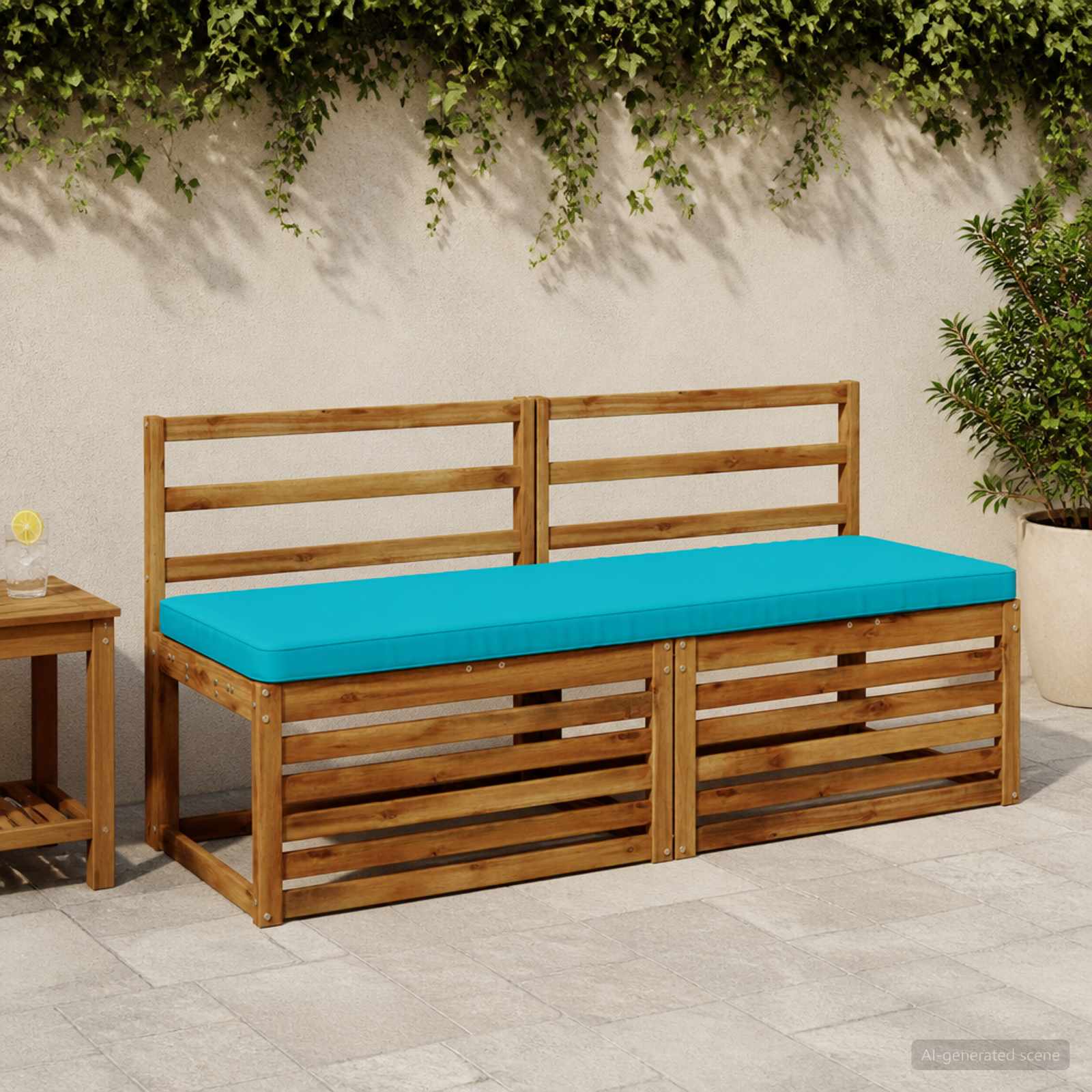 Μαξιλάρια Πάγκου 2 Τεμαχίων VUGHT 2 τμχ. 100% Πολυεστέρας - Pakobazaar