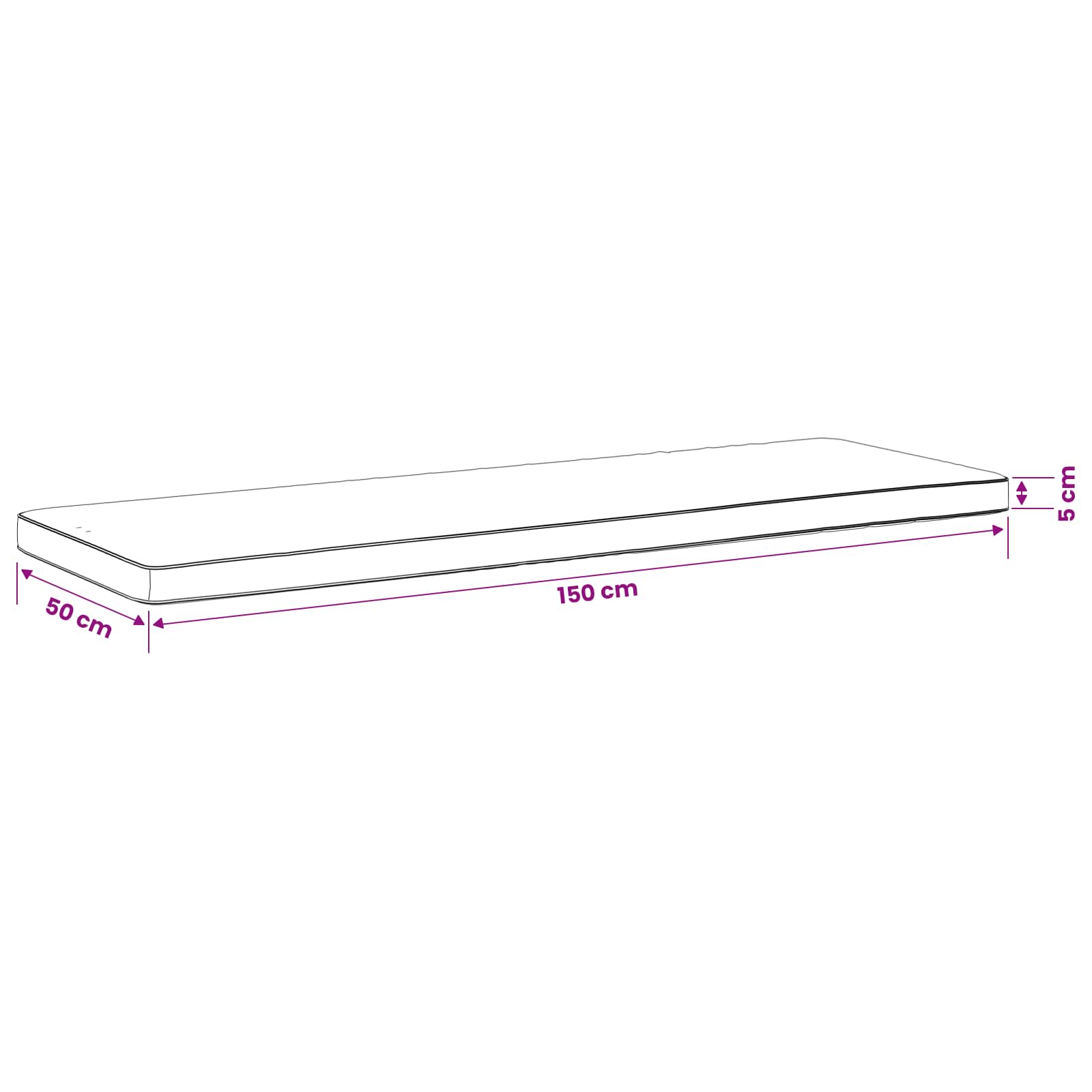 Μαξιλάρι Πάγκου 1 Τεμαχίου VUGHT 100% Πολυεστέρας - Pakobazaar