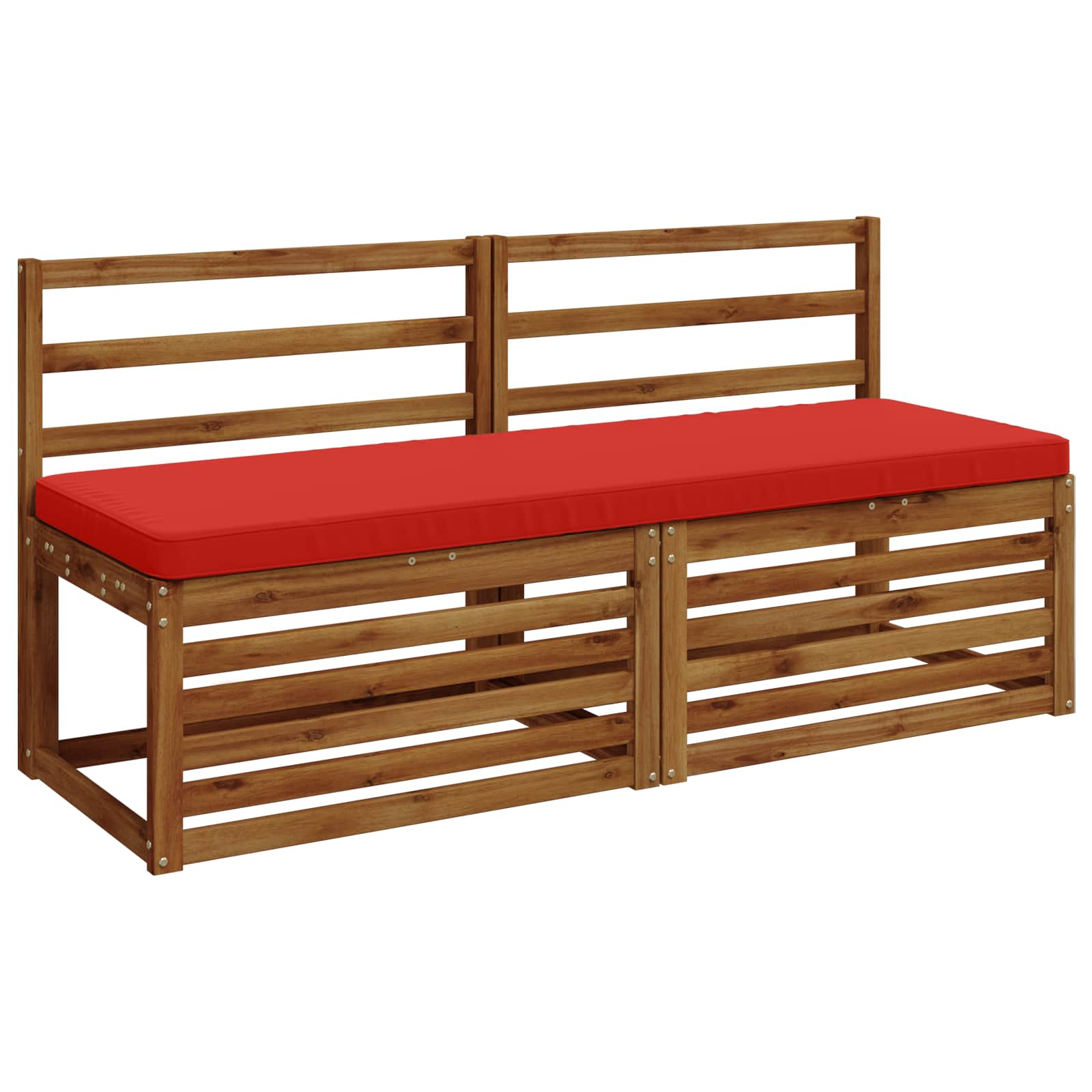 Μαξιλάρι Πάγκου 1 Τεμαχίου VUGHT 100% Πολυεστέρας Κόκκινο