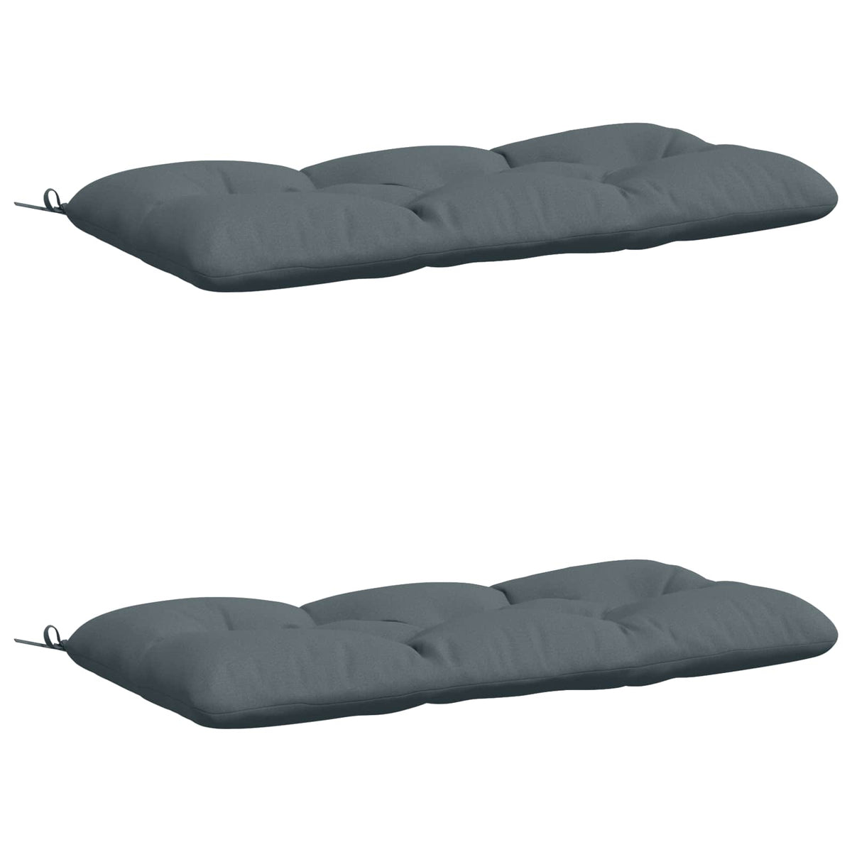 Μαξιλάρια Πάγκου 2 Τεμαχίων VIANEN 100% Πολυεστέρας Μπλε - Pakobazaar