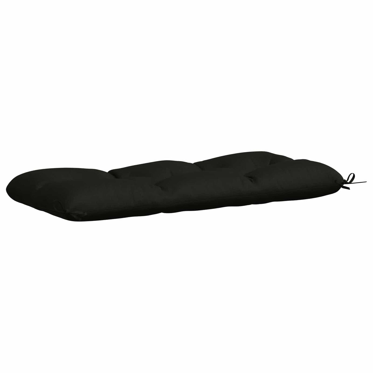 Μαξιλάρι πάγκου VIANEN 100% Πολυεστέρας Μαύρο 130 x 50 x 12 εκ