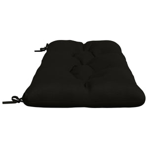 Μαξιλάρι πάγκου VIANEN 100% Πολυεστέρας Μαύρο 130 x 50 x 12 εκ