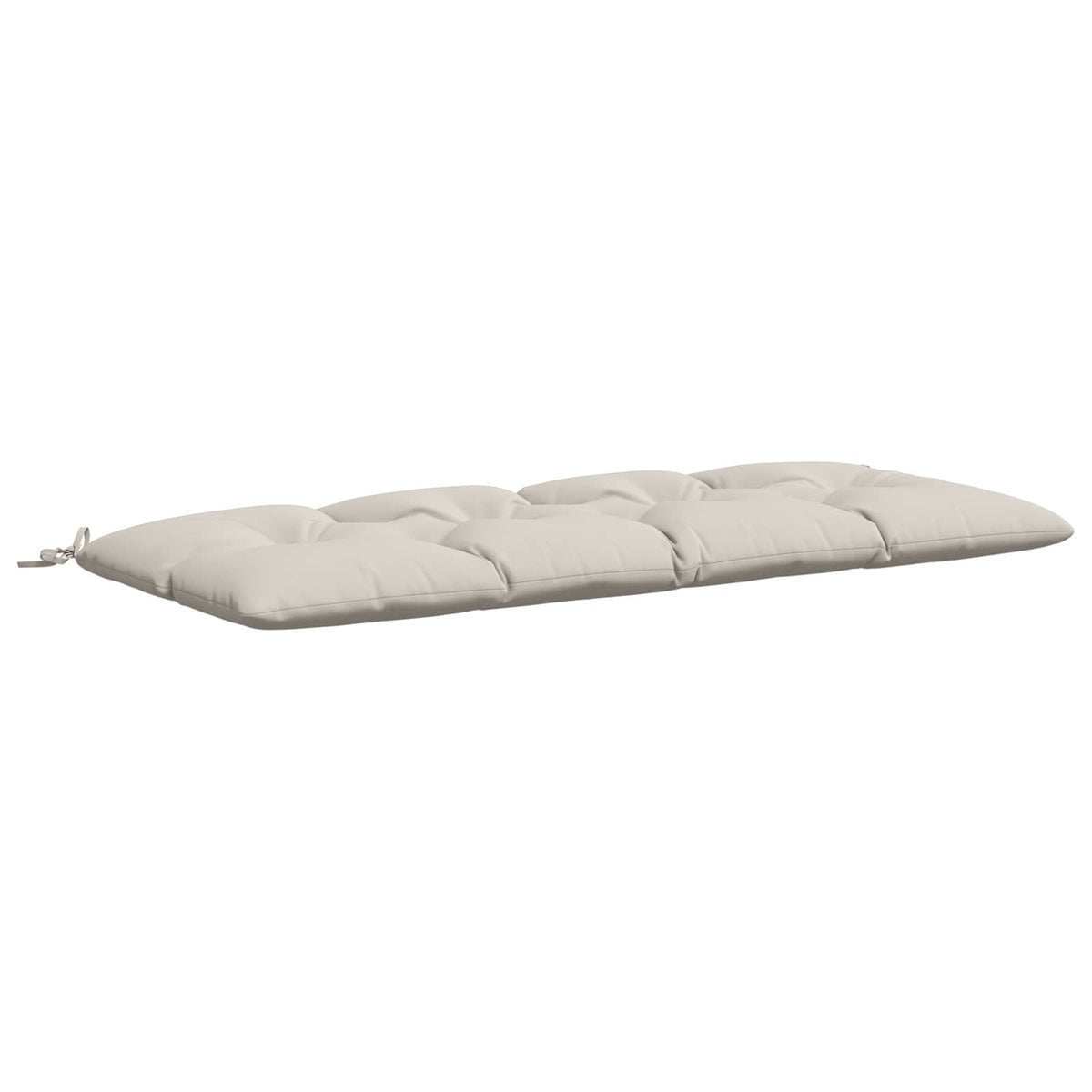 Μαξιλάρι πάγκου VIANEN 100% Πολυεστέρας Λευκό 160 x 60 x 12 εκ.