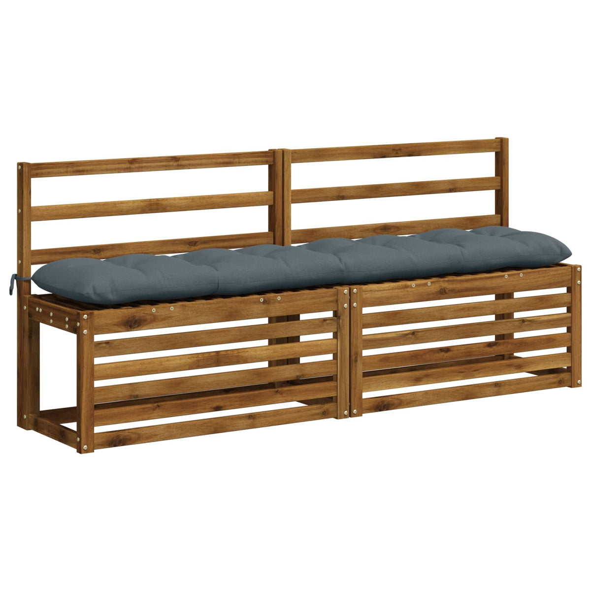 Μαξιλάρι πάγκου VIANEN 100% Πολυεστέρας Μπλε 180 x 30 x 12 εκ - Pakobazaar