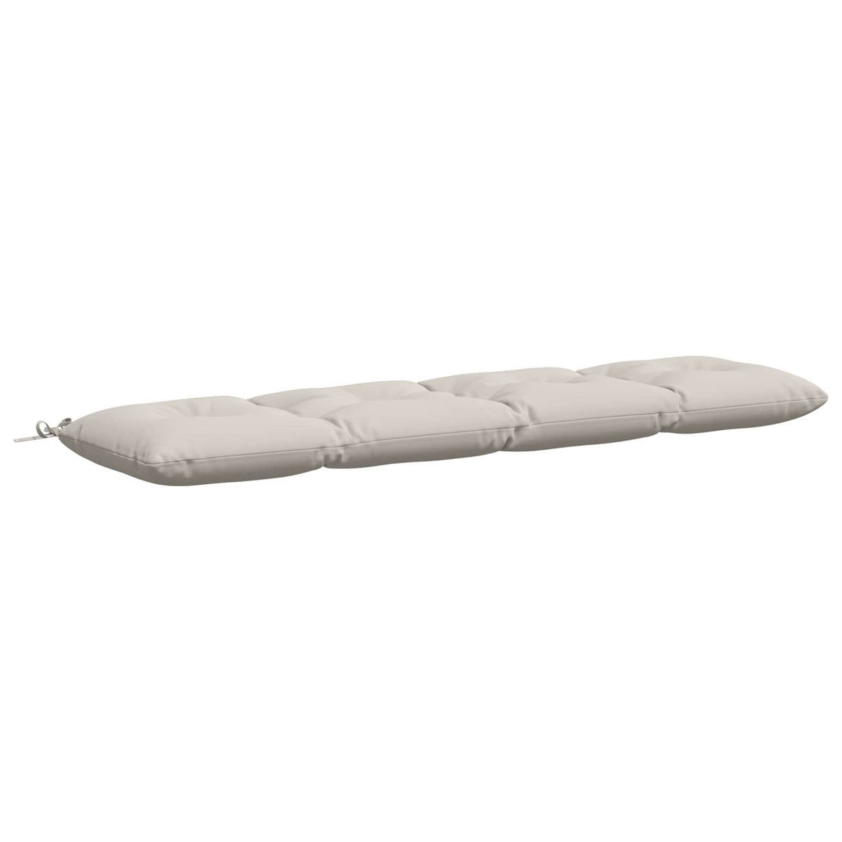 Μαξιλάρι πάγκου VIANEN 100% Πολυεστέρας Λευκό 180 x 40 x 12 εκ
