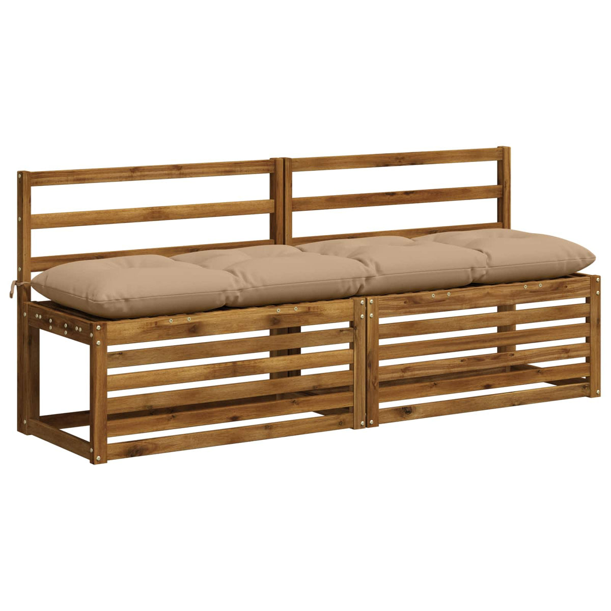 Μαξιλάρι πάγκου VIANEN 100% Πολυεστέρας Άμμος 180 x 40 x 12 εκ - Pakobazaar