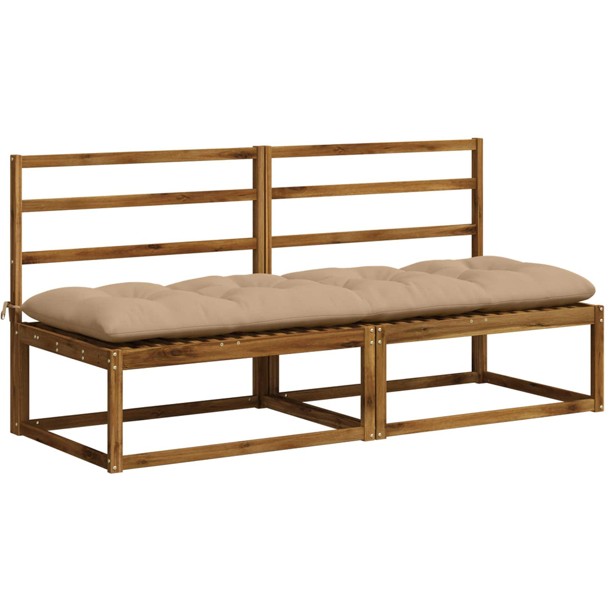 Μαξιλάρι πάγκου VIANEN 100% Πολυεστέρας Άμμος 190 x 60 x 12 εκ