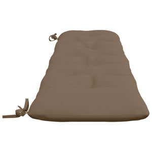 Μαξιλάρι πάγκου VIANEN 100% Πολυεστέρας Taupe 200 x 40 x 12 εκ