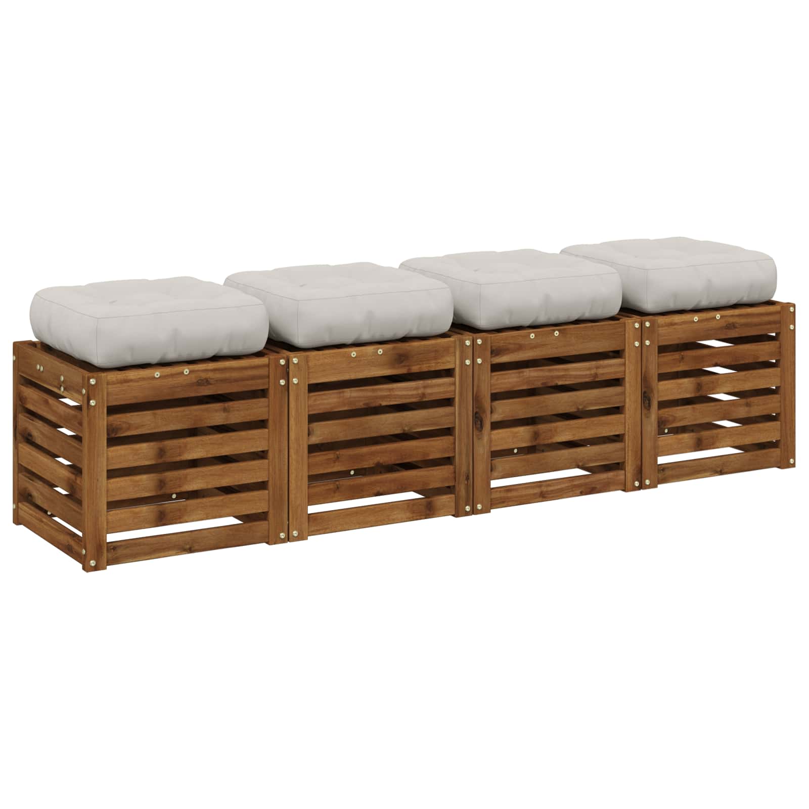 Μαξιλάρια καθιστικού 4 κομματιών VIANEN 4 pcs 100% Πολυεστέρας - Pakobazaar